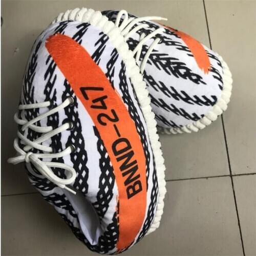 Fashion sport style warm Cotton slippers for winter