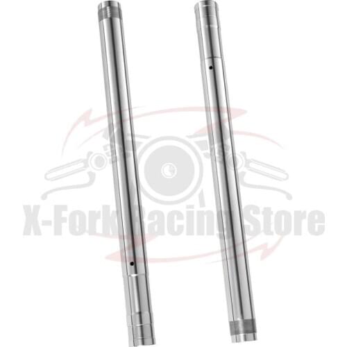 Motorbike Front Fork Pipes Inner Tubes Silver Pair For KAWASAKI ZX-6R 2007-2008 44071-5039 41X558mm