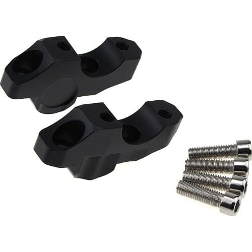 Motorcycle 28mm Black Handle Bar Clamp Raised Extend Handlebar Mount Riser for BMW S1000R S1000 R 2014 2015 2016 2017 2018