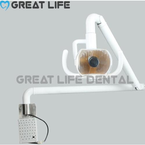 Dental Chair Square 120cm Lamp Wall Mounted Dental Operating Light Dental Surgical Halogen Light
