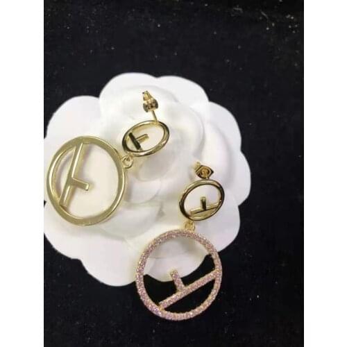 F new style 2021 fashion trend retro earrings
