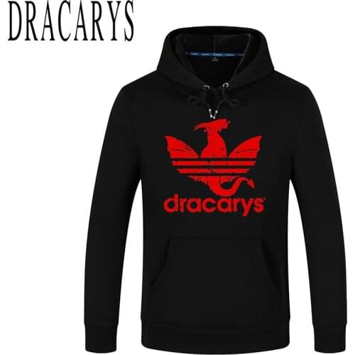 DRACARYS Women New Winter Streetwear Sport Fashion Casual Unisex Adults Man Hoodies Top cotton Fleece Sweatshirt Sudadera hombre