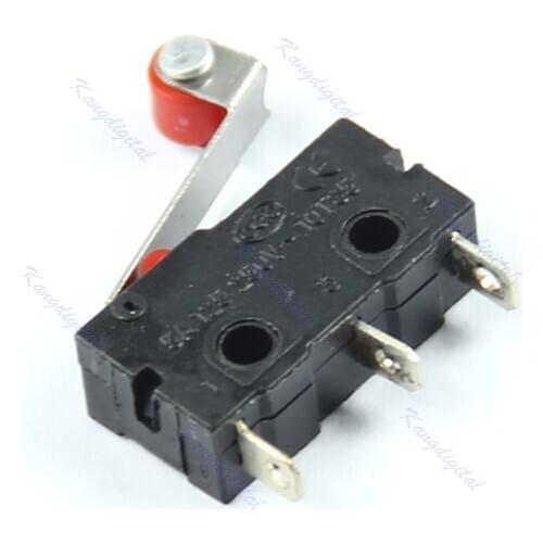 New Micro Roller Lever Arm Normally Open Close Limit Switch KW12-3 m18