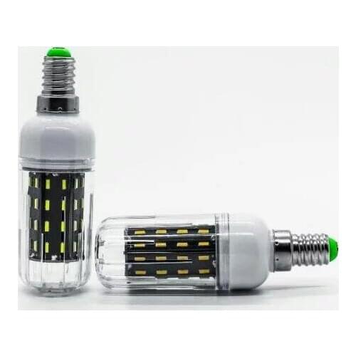 E27 Led lamp Original Smart Power IC Design Real No Flicker/Strobe 220V High Luminous Flux 4014 SMD Corn bombillas LED light