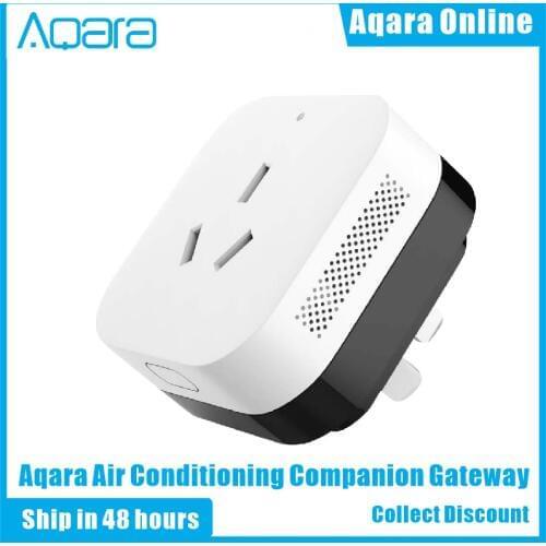 Aqara Gateway 3 Aqara Air Conditioning Companion Gateway Illumination Detection Function Work For Xiaomi Mi Home Upgraded versio
