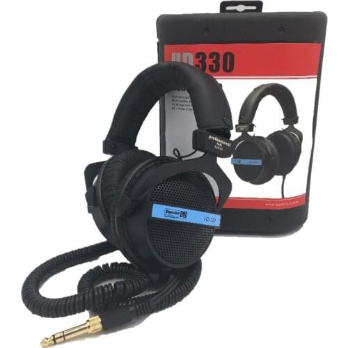 Superlux HD330 Semi-0pen Dynamic Audiophile Headphone & Earphone For Monitoring & Music Entertainment DJ Headset