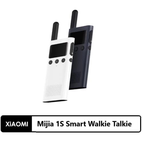 Xiaomi Mijia Smart Walkie Talkie 1S With FM Radio Speaker Smart Phone APP Control Location Share Fast Team Talk Outdoor