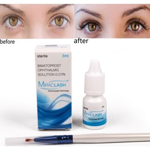 Eyelash Growth Eyelash Enhancer Longer Fuller Thicker Lashes Serum Eyelashes Lifting and Eyebrows Enhancer 3ML