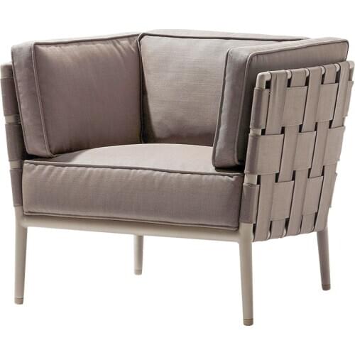 Rope outdoor patio garden sets L- sectional sofa set furniture