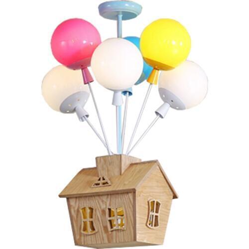 Balloon pendant lights cartoon childrens room lamp boy girl bedroom room lamp kindergarten Nordic led house pendant lamp CL6082