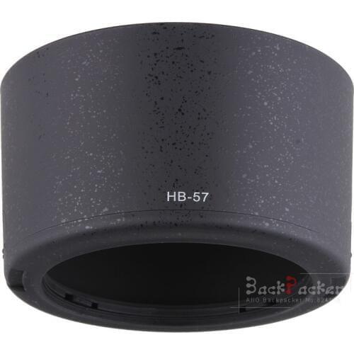 High quality ! Camera Lens Hood HB-57 Reversible Lens hood suit For nikon lens AF-S DX 55-300mm f/4.5-5.6G ED VR