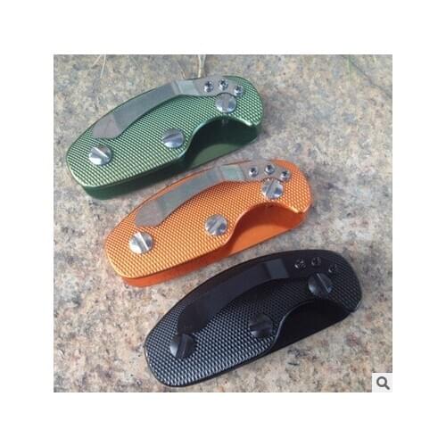 1pcs Key Clip Camping Equipment EDC Gear Lightweight Pocket Key chain Clamp Outdoor Necessary Aluminium Alloy Belt clip