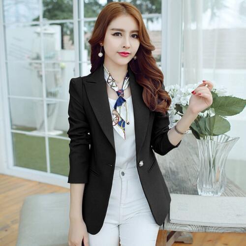 Green Blue Black) Women Blazers And Jackets Long-sleeved Suit Ms. Blazer Femme Blaser Feminino Casual Blazer For Ladies