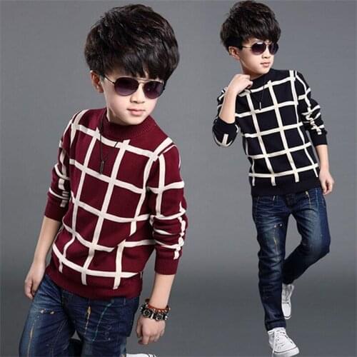 Boys Sweater Kids Outwear Tops Jackets 2021 Fleece Thicken Warm Winter Autumn Costume Teenage Children Clothing