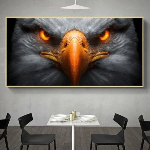 Animals Canvas Art Posters and Print Eagle Canvas Paintings on The Wall Quadros for Living Room Cuadros Home Decor Pictures