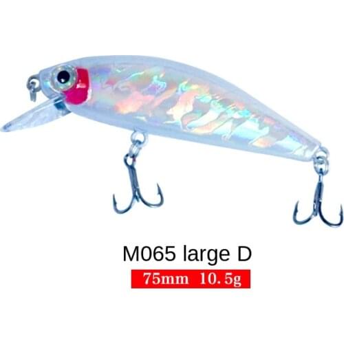 1 pcs 75MM/10.5G Japanese five-eye super long-distance submerged Minoru submerged bionic hard bait fishing tackle products