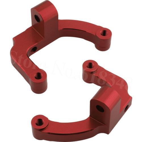 2pcs/lot Aluminum Center Link Ball Mounts for Redcat Everest-10 1/10 RC Rock Crawler Car Replacement of 180001 Upgrade Parts