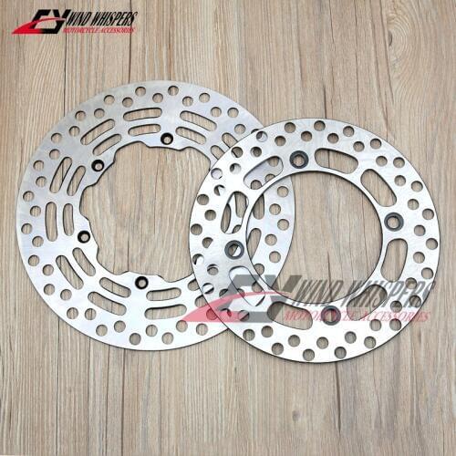 Dirt Motorcycle Front Rear brake disc rotor For Suzuki DR 250 DR250 Dejbel (SJ45A/DOHC) DR 350 DR350 1998 1999