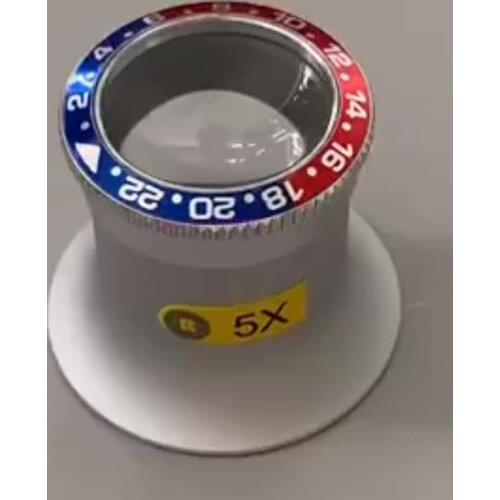 Premium Quality 5X Watch Collectors Eye Loupe RLX SubMariner and GMT Series