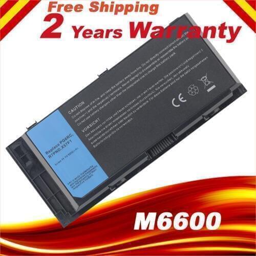Laptop Battery For DELL Precision M6600 M6700 M6800 M4800 M4600 M4700 FJJ4W PG6RC R7PND FV993