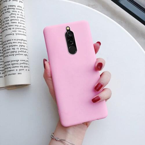 Color pink matte silicone phone case for oneplus 6 t 6t One Plus 1+ 5 5t 7 7t 8 8T pro oneplus nord matte soft tpu cover cases