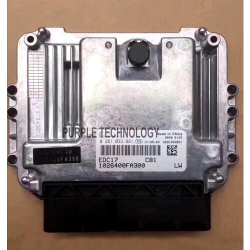 Diesel fuel engine computer control board ECU 0281033881 for JAC HFC4DA1-2D