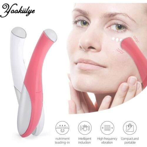 Electric Vibration Eyes Massager Portable Beauty Eyes Massage Pencil Dark Circle Puffiness Removing Anti Wrinkle Anti Aging