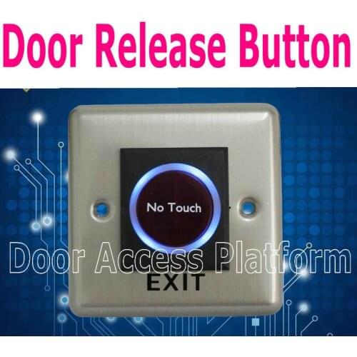 Infrared Exit button, Door Release Button, Exit Hand manual Push Button For Access Control system, Door Locker exit button