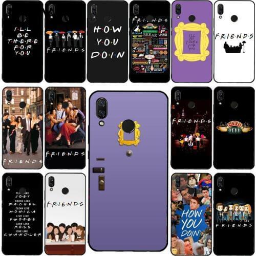 Maiyaca friends tv show how you doin Phone Case for Xiaomi Redmi4X 6A 9 8A note 9 pro 5Plus Note4 Note5 7 Note6Pro 8T