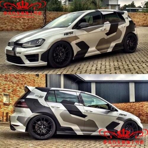 FOR Volkswagen Golf 7 GTI body exterior decoration personalized custom modified racing stickers POLO full car decals