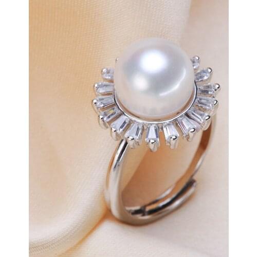 New Hot ADJUSTABLE Ring Mountings Base Findings Accessories Jewelry Settings Parts for Girls Pearls Beads Stones Agate
