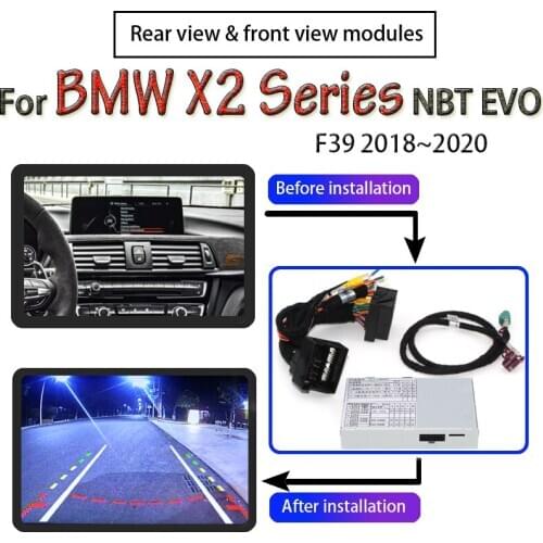Rear View Camera Decoder For BMW X2 F39 NBT EVO System 2018~2020 Interface Display Original Car Screen Upgrading Adapter Module