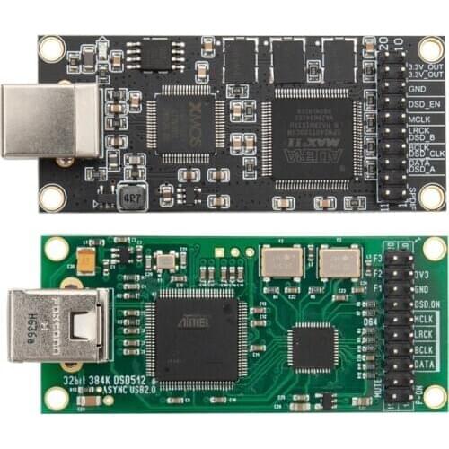 XMOS CPLD USB digital interface sound card I2S PCM384K DSD256 compatible with Amanero