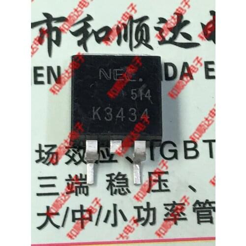 10pcs/lot K3434 2SK3434 New stock TO-263 60V 48A