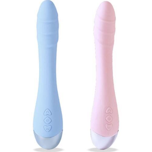 2 Colors 10 Frequency Silicone Vibration USB Rechargeable G-spot Vibrator Massager Female Adult Toy