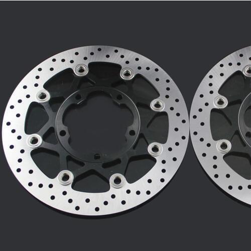 2 PCS Motorcycle Front Floating Brake Disc Rotor For SUZUKI GSXR600 GSXR750 06 07 GSXR1000 05-08 M180R 06-09 GSXR 600 750