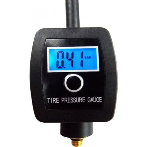 50%HOT Bike Bicycle Portable High Precision LCD Digital Display Tire Pressure Gauge