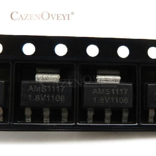 50pcs/lot AMS1117-1.8 AMS1117 1.8V 1A SOT-223 new original In Stock