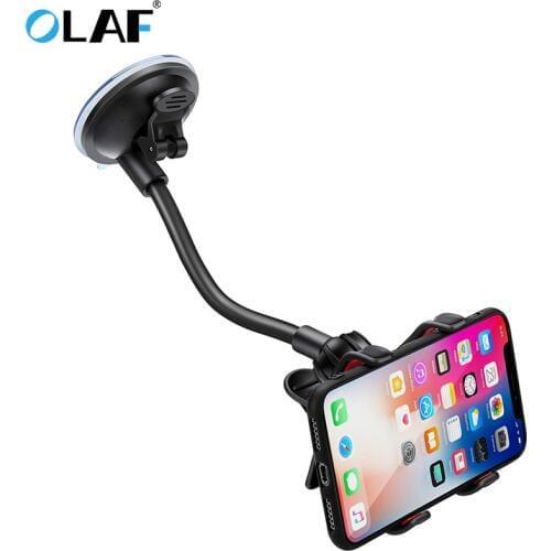 Phone Car Holder Flexible 360 Degree Rotation Car Mount tripod Mobile Phone Holder For Smartphone Car Phone Holder Support GPS