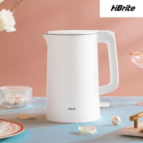 HIBRITE electric kettles Household 1.7L automatic power-off stainless steel electric kettles