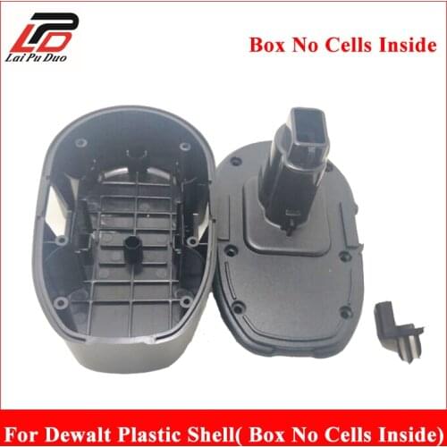 Rechargeable Battery case for Dewalt 18v NI-MH NI-CD Plastic Shell( Box No Cells Inside)