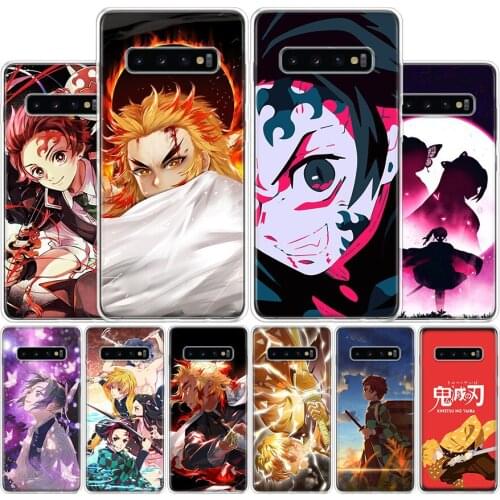 Demon Slayer Phone Case For Samsung Galaxy A51 A71 A70S A50S A30S A10 A20E A40 A41 A01 A21 A6 A7 A8 A9 Shell Cover