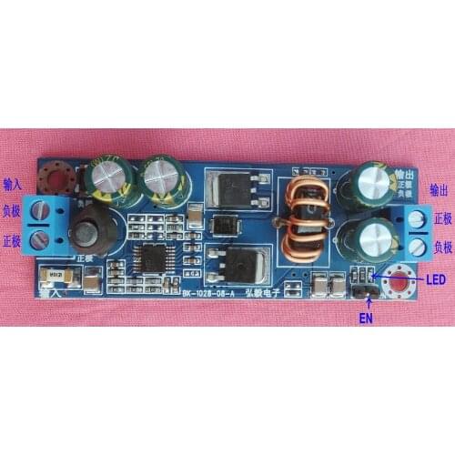 DC-DC Step-down Module 24V to 12V 12V to 5V 10A Vehicle/LED/industrial Control Power Supply