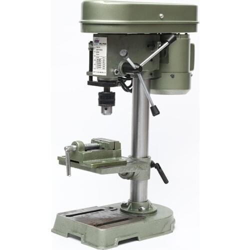 350W Electric Bench Drill Multifunction Vise Fixture Work Table Drilling Machine Adjustable Speed Metal/Wood/Plastic Drilling