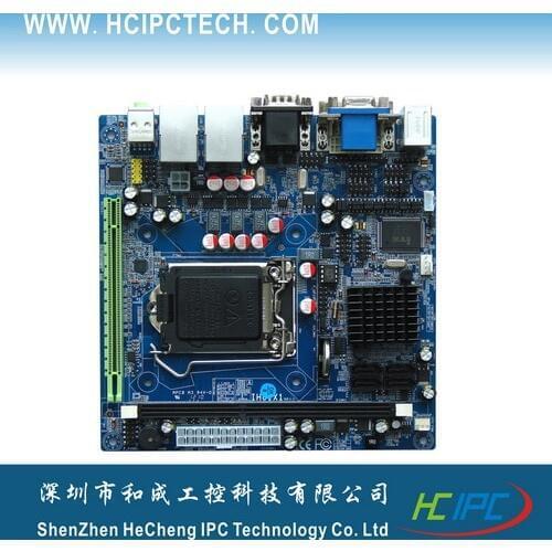 HCIPC M4211-1 ITX-HCM61X62A,LGA1155 H61 6COM 2LAN moterboard, Mini ITX Motherboard for POS,Digital signature,bank terminal etc