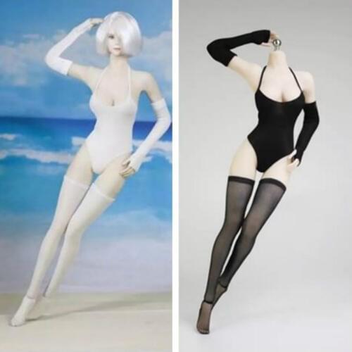 Collection 1/6 Scale Sexy Swimsuit Clothing Black/White Neil Machinery Era 2B Underwear Action figure toys