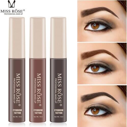 12 Color Eyebrow Cream Enhancers Long-lasting Waterproof Air-cushion Dye Eye Brows Gel Brown Tinted Liquid Eyebrows Tint Makeup