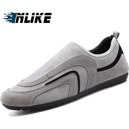 Mens Casual Shoes Business Dress Shoes Driving Doug Shoes Slip-On Canvas Shoes