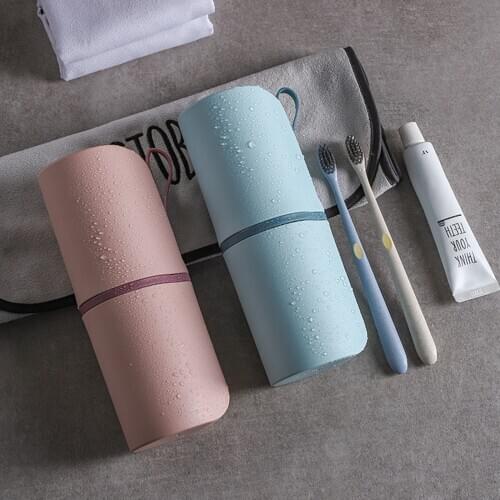 Portable Toothbrush Holder Box Outdoor Travel Camping Toothbrush Storage Organizer Case Bathroom Accessories Toothpaste Box
