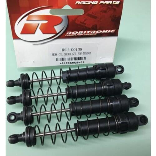 Robitronic Oil Pressure Shock Absorbers Set Truggy (4 Pcs/ RSU00139